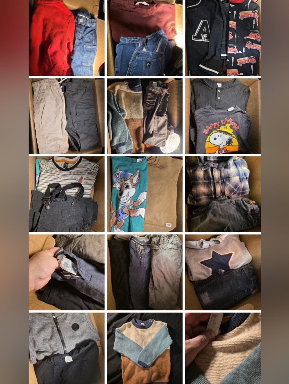 Lot H&M, Zara Et Autres 12-18mois et + Plus Jusquà 2-3ans